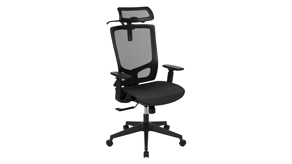 5. FLASH FURNITURE ERGONOMIC OFFICE CHAIR